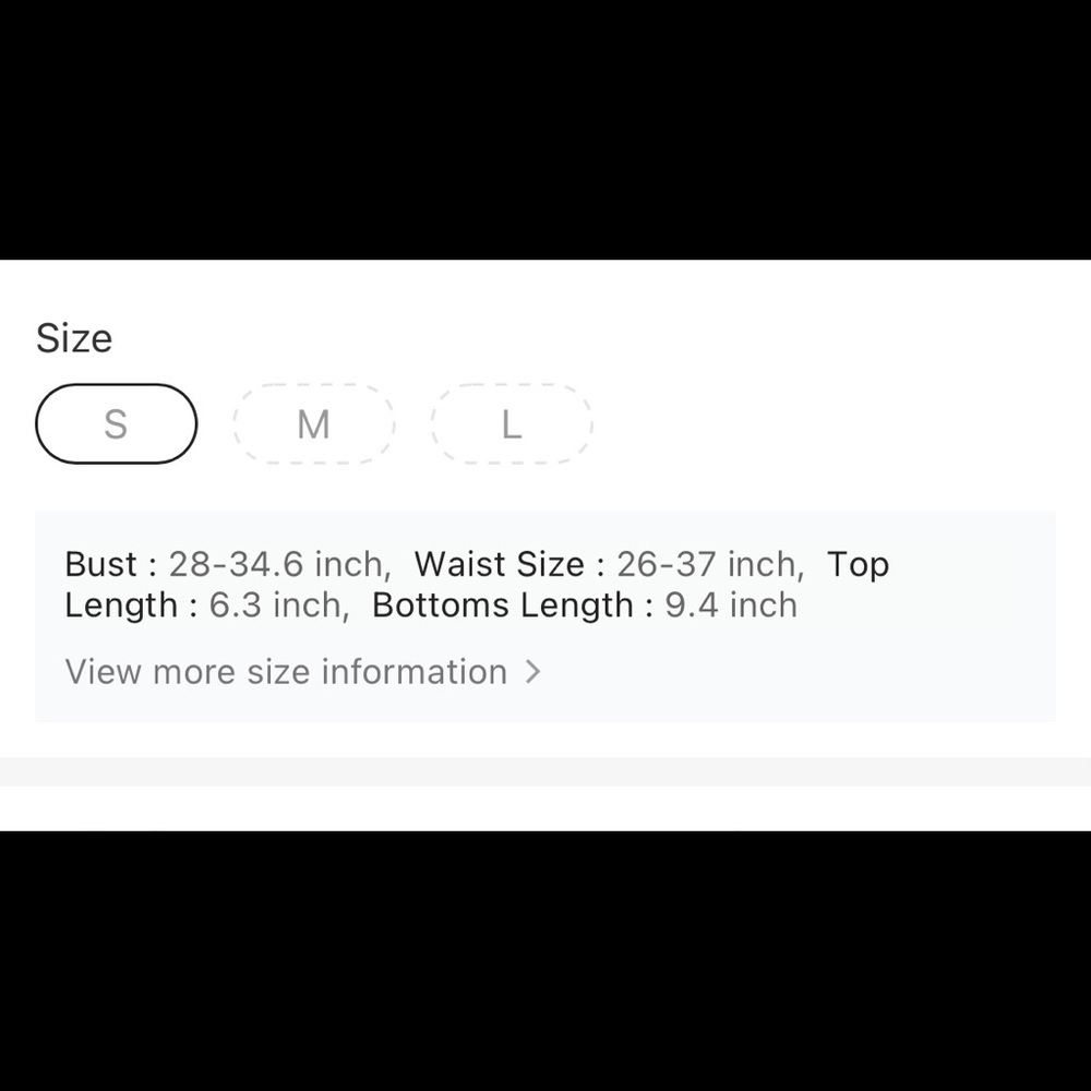 🔥Last One🔥 NWT Shein: Small Sexy Strapless Gold Bikini Set - Picture 4 of 6